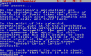 Spellbreaker for IBM PC/Compatibles - Text doesn't always fit on the screen at once in 40-column mode.