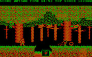 Ghosts 'N Goblins for IBM PC/Compatibles - The forrest can be a dangerous place!