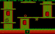 Ghosts 'N Goblins for IBM PC/Compatibles - Start of the second level.