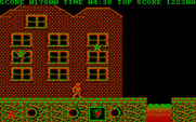 Ghosts 'N Goblins for IBM PC/Compatibles - Don't fall into those gaps in the platform.