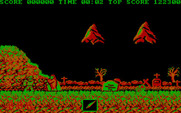 Ghosts 'N Goblins for IBM PC/Compatibles - The starting location.
