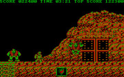 Ghosts 'N Goblins for IBM PC/Compatibles - Two opponents guard this door!