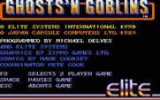 Ghosts 'N Goblins for Atari ST - Title screen.