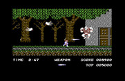 Ghosts 'N Goblins for Commodore 64 - End of level boss...