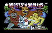 Ghosts 'N Goblins for Commodore 64 - Loading screen.