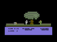 Ghosts 'N Goblins for Commodore 16 & Plus/4 - Attacking zombies...
