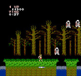 Ghosts 'N Goblins for NES / Famicom - Incoming ghosts!