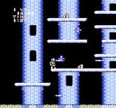 Ghosts 'N Goblins for NES / Famicom - The next section of the game features numerous platforms.
