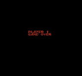 Ghosts 'N Goblins for NES / Famicom - Game over.