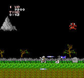 Ghosts 'N Goblins for NES / Famicom - This demon is quick, be careful!