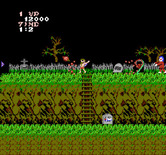Ghosts 'N Goblins for NES / Famicom - Watch out for the deadly plants and even more zombies!