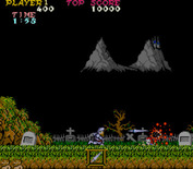 Ghosts 'N Goblins for Arcade - Game start.