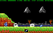 Ghosts 'N Goblins for IBM PC/Compatibles - The game begins here.