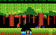 Ghosts 'N Goblins for IBM PC/Compatibles - Avoid the falling spears...