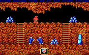 Ghosts 'N Goblins for IBM PC/Compatibles - Avoid the zombies below!