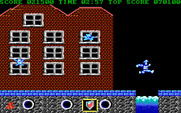 Ghosts 'N Goblins for IBM PC/Compatibles - Leaping over a gap in the platforms.