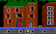 Ghosts 'N Goblins for IBM PC/Compatibles - In a ghostly looking town.