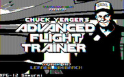 Chuck Yeager's Advanced Flight Simulator for IBM PC/Compatibles - Title screen (re-release).