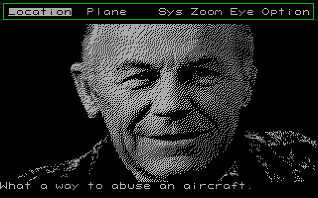 Chuck Yeager's Advanced Flight Simulator IBM PC/Compatibles Screenshot: Oops, I crashed...