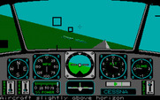 Chuck Yeager's Advanced Flight Simulator for IBM PC/Compatibles - Learning how to fly...
