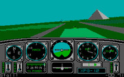 Chuck Yeager's Advanced Flight Simulator for IBM PC/Compatibles - Be careful, don't stall!