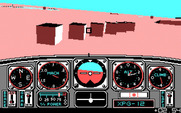 Chuck Yeager's Advanced Flight Simulator for IBM PC/Compatibles - An obstacle course up ahead...