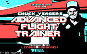 Chuck Yeager's Advanced Flight Simulator for IBM PC/Compatibles - Title screen (re-release).