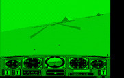 Chuck Yeager's Advanced Flight Simulator for IBM PC/Compatibles - A flight in progress...