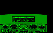 Chuck Yeager's Advanced Flight Simulator for IBM PC/Compatibles - Main menu.