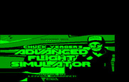Chuck Yeager's Advanced Flight Simulator for IBM PC/Compatibles - Title screen (original version).