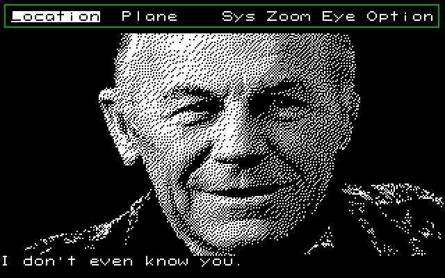 Chuck Yeager's Advanced Flight Simulator IBM PC/Compatibles Screenshot: That was a spectacular crash!