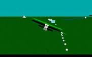 Chuck Yeager's Advanced Flight Simulator for IBM PC/Compatibles - Chase plane view.