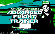 Chuck Yeager's Advanced Flight Simulator for IBM PC/Compatibles - Title screen (re-release).