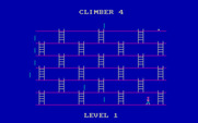 Climber 5 for IBM PC/Compatibles - Avoid the barriers heading your way from the left!