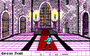 Dark Castle for IBM PC/Compatibles - Game start; choose a door!