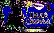 Dark Castle for IBM PC/Compatibles - Title screen; lightning flashes...