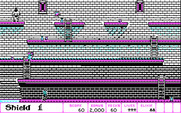 Dark Castle for IBM PC/Compatibles - Dodge the barrels being thrown at you.