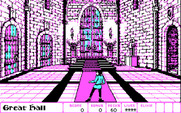 Dark Castle for IBM PC/Compatibles - Game start; choose a door!