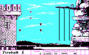Dark Castle for IBM PC/Compatibles - Watch out for the incoming vultures!