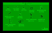 Dark Castle for IBM PC/Compatibles - Here are the bad guys you'll encounter.