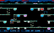 Dino Eggs for IBM PC/Compatibles - Game over.