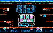 Dino Eggs for IBM PC/Compatibles - Title screen.