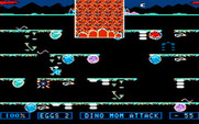 Dino Eggs for IBM PC/Compatibles - Dino mom attack!