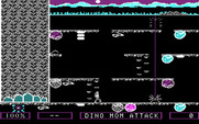 Dino Eggs for IBM PC/Compatibles - Running from a dino mom attack...
