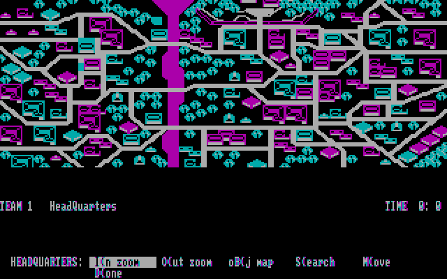 Under Fire! IBM PC/Compatibles Screenshot: Starting another scenario...