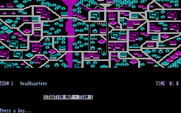 Under Fire! for IBM PC/Compatibles - Situation map for team 1.