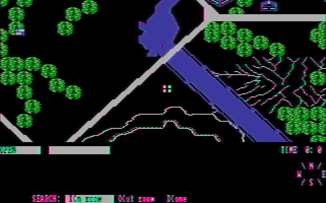 Under Fire! IBM PC/Compatibles Screenshot: Searching...