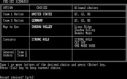 Under Fire! for IBM PC/Compatibles - Accept these scenario choices?