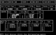 Under Fire! for IBM PC/Compatibles - Reviewing the team...