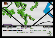 Under Fire! for Apple II - Searching the map...